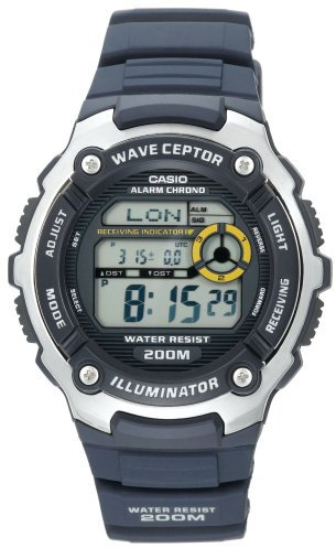 Casio Men's WV200A-2AV Waveceptor Atomic Sport Watch, Quartz Movement