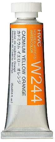 Holbein Artists Watercolor - Aquarellfarbe - 15 ml - Permanent Gelb Orange