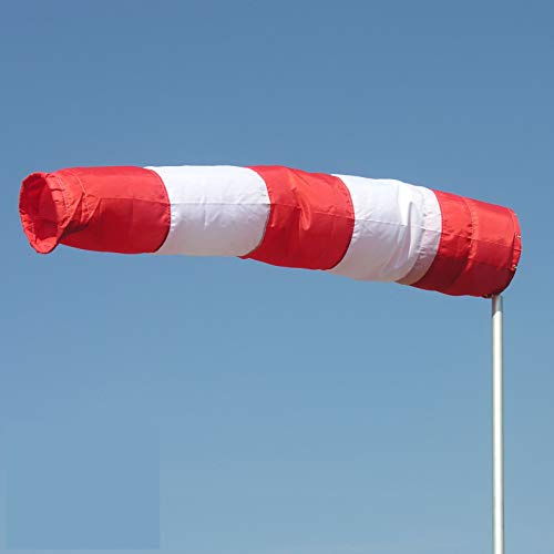 Vent Sac Rouge/Blanc Diamètre 40 cm, longueur 2,50 m