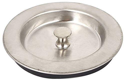 sourcing map Stöpsel Waschbecken Gummistopfen 87mm Dmr Waschbecken Sieb | Badewanne Abfluss Stöpsel, Bad Küche Wasserablauf