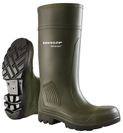 DUNLOP Protective Footwear, C462933, Purofort Professional Full Safety, Mousse Verde, Taglia 41 EU