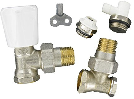 COMAP - Kit complet robinet manuel - modèle équerre 1/2'' (15x21) et accessoires