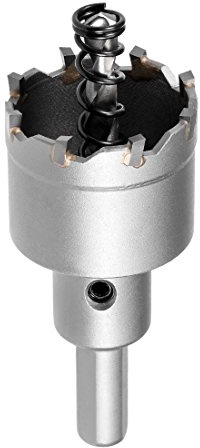 sourcing map Hartmetall-Lochschneider-Bohrer 35 mm für 2 mm Edelstahllegierung