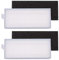 Hannets Filtres de qualité supérieure compatibles avec Eufy Robovac 11S, RoboVac 15c, RoboVac 30, RoboVac 30c I 2 filtres de rechange pour robot aspirateur I Kit de rechange compatible avec Eufy Slim