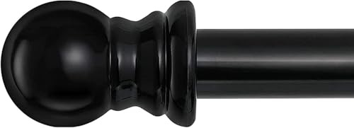 Bastoni per tende extra lunghi da 304,8 cm a 431,8 cm, resistenti per soggiorno, camera da letto, patio esterno, asta per tende in metallo per tende da 3-4 m, con 4 staffe regolabili