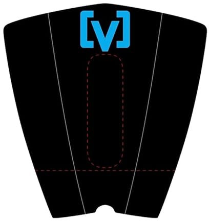Victory Grip Surf Premium Surfboard Rear Traction Pad - 3-teiliges Pad, Max Diamond Grip, 3M Klebstoff, Komfort und Kontrolle, Full 12x12 (30x30cm), Surfboard oder Skimboard