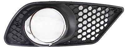 DZSFSTRHRRT Front Kühlergrille Auto Vorne Rechts Stoßstange Nebelscheinwerfergitter Nebelscheinwerfer Grillabdeckung Mit Chromrahmen Für Benz C-Klasse W204 Kühlergrill Sportgrill