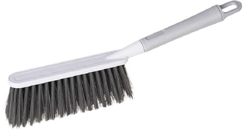 Scopa a mano, spazzola per spolverare, spazzola per la pulizia portatile, spazzola per la pulizia del , scopa a mano, manico lungo, spolverino per bancone, panca, auto, mobili, letto,