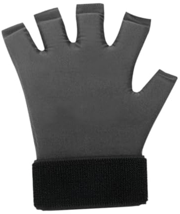 Ｚｉａｌｏｆｉ Guanto Caldo E Freddo Guanto per Impacco di Ghiaccio Guanto per Mano E Polso Impacco di Ghiaccio Riutilizzabile Protezione Antiurto per Sport Guanto I, Nero, Taglia unica bambino