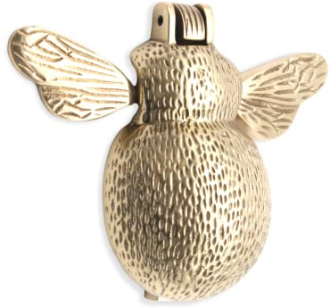 Infinity Decor Battente per porta d'ingresso in ottone lucido, battente per porta d'ingresso in ottone massiccio di alta qualità