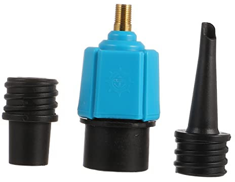 GAROZATION 1stück Inflatable Pump Adapter Für Schlauchboote Vielseitiger Luftpumpen-Adapter Kompatibel Mit Luftmatratzen Sup Kanus Und Kajaks Leicht Und Tragbar Einfach Zu Verwenden