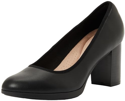 Clarks Bayla Carly Womens Black Leather, 4