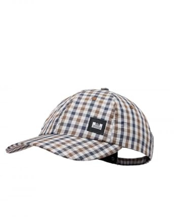 Weekend Offender Herren Mid House Check Cap, Clay, One Size