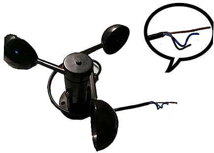 VICASKY Windsensor Anemometer Signalausgang Windmesser Dc Ma Messbereich Leicht Zu Tragen