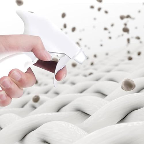 Yosoo Health Gear Stoffreiniger-Spray, Kunststoff-Teppichreiniger, 500 Ml, Fleckenentferner für Kleidung mit Mehreren Oberflächen, Reinigung ohne Wasser, 360-Grad-Düse, Schnelle Fleckenentfernung