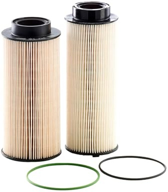 MANN-FILTER PU 10 003-2 x Kraftstofffilter (2er Set) - für Lkw + Busse | Für LKW, Busse, Schutz des Kraftstoffsystems, Injektorschutz, Zuverlässige Kraftstoffversorgung, Echte OE-Technologie