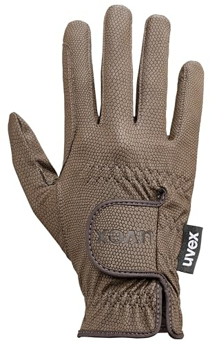 Uvex Sportstyle - dehnbarer Reithandschuh für Damen und Herren - exzellenter Grip & strapazierfähig - touchscreenfähig - Brown - 9