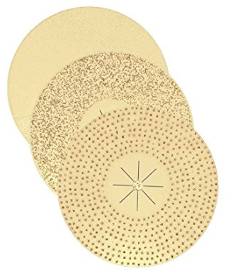 RETOL Disco abrasivo granulare per metallo duro, 375 mm, a doppia pagina, media, p. monospazzole, metallo duro (1 Pz.)