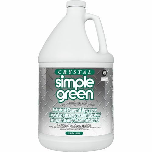 Simple Green 19128 Crystal Industrial Cleaner/Degreaser, 1gal (Case of 6)