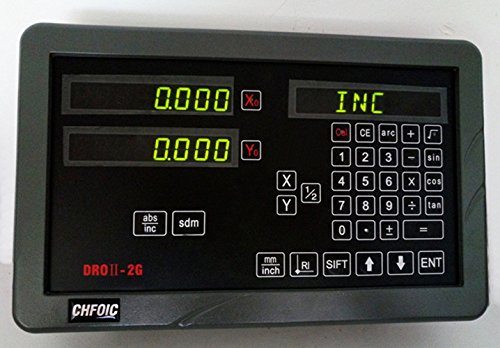 Eleoption XY-AXIS 2 Axis Digital Readout Dro FOR Milling Lathe Machine Grinding Machine