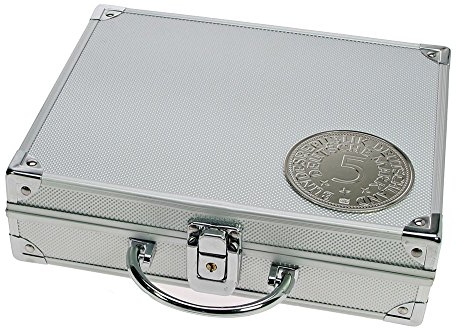 SAFE Alu-Münzen-Koffer für Münzen der BRD