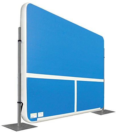 Sport-Thieme Tennis Ball-Rebounder-Wand Air | Stationäres & transportables Trainingsgerät | Beidseitig bespielbar | Mit Orientierungslinien