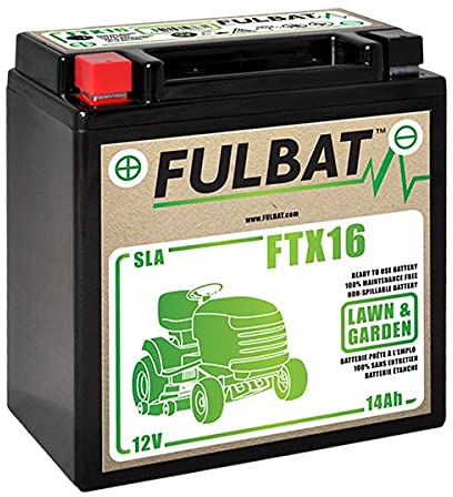 Fulbat YTX16-BS Gel-Batterie 12V 14Ah – Wartungsfrei, Vorgeladen, Zuverlässig für Motorräder, Roller & Quads