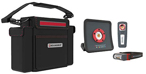 SCANGRIP Detailset – Essential, Tragetasche für tragbare Details und LED-Farbabstimmung, enthält I-Match 3, MINIMATCH und MULTIMATCH R, wiederaufladbar, scannen
