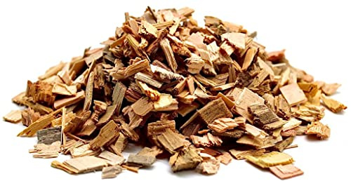 TR-FLAMES Hackschnitzel für Ofen Rindenmulch für Garten Hochbeet Holz Pflanzen Einstreu Holzhackschnitzel Grob Holzschnitzel Streu Beet Abdeckung Deko Abdeckung (80L)