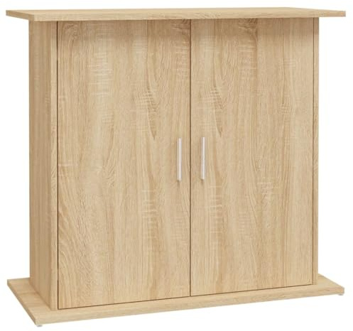 vidaXL Aquariumständer Sonoma-Eiche 81 x 36 x 73 cm Holzwerkstoff