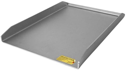 BABOSSA Grill Plancha aus V2A Edelstahl 29.5 x 44.5 cm – Erstklassige Verarbeitung & perfekte Hitzeverteilung – kompatibel mit Napoleon Rogue SE, RB, SB – Teppanyaki Platte 100% Made in Germany
