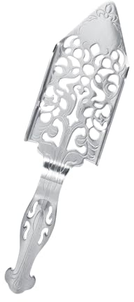 Cucchiai per Assenzio Set per Assenzio Cucchiaio di Assenzio, 1pc Acciaio Inossidabile 304 Design Unico Cocktail Bar Tazza di Vetro Filtro per Bere (cucchiaio da assenzio vintage)