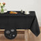 Artoid Mode Schwarz Tischdecke 140x220 cm, Saisonnal Halloween Wasserabweisend Fleckschutz Tischwäsche Küche Dekoration Urlaub Party Dekor