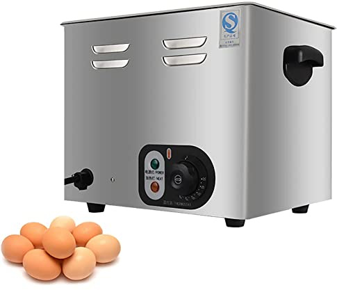 Automatic Electric Egg Cooker with Timer, Steamer for Perfect Soft, Medium, Poached, Hard Boiled Eggs Every Time