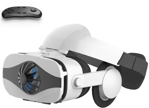 Gafas 3D de Realidad Virtual, Gafas VR, 3D VR Gafas de Realidad Virtual, Gafas 3D VR para Smartphone, Compatible 4.7-7.2 Inch' Smartphone Amplia compatibilidad por Android/iOS(D)