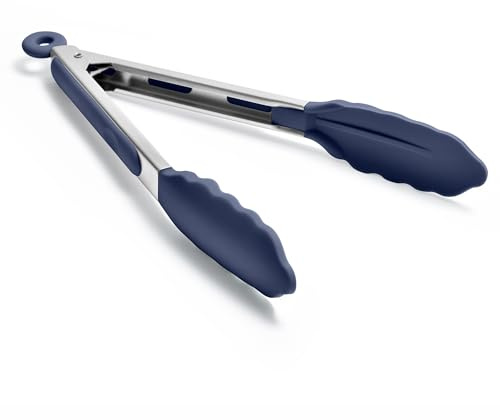 Doosu Pinza cocina silicona, calor hasta 315℃23cm, azul medianoche