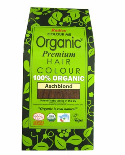 Radico Colour Me Organic Pflanzenhaarfarbe Aschblond