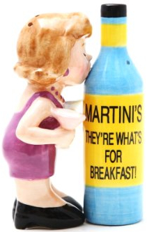 Lot de Salière et poivrière – Martini NEUF de cuisine en céramique cadeaux 8782