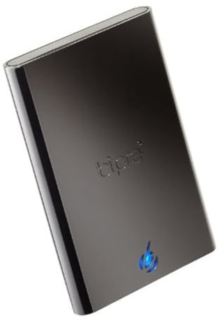 Bipra Disque dur externe portable S2 2,5 USB 2.0 FAT32 - Noir (500 Go)