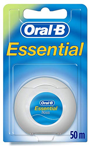 Oral-B Essential Floss Fil Dentaire Ciré Mentholé 50m