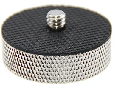 CAMVATE 3/8-16 Buchse to 1/4-20 für Conversion Stativkopf Gewinde Adapter