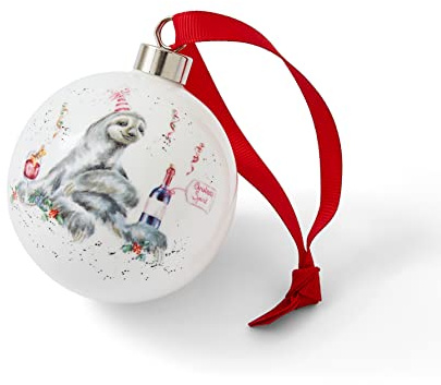 Royal Worcester Wrendale Designs Bauble - Holiday Spirits