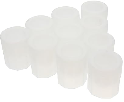 minkissy Practical Ice Molds Trays Silicone Shot Glass Ice Cube Molds Reusable Cube Moulds Trays for Whiskey Glass
