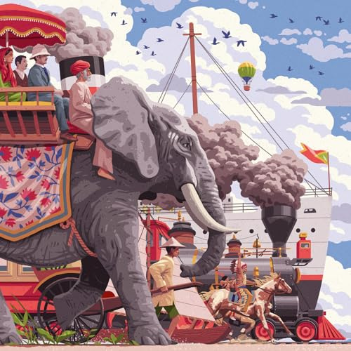 Ravensburger Puzzle In 80 Tagen um die Welt - 750 Teile Puzzle | 750 Teile Puzzle, Erwachsenenpuzzle, Geschenk für Frauen und Männer