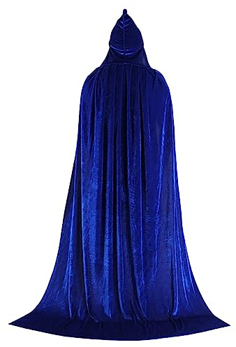 Halloween-Hexenumhang einfarbigem Unisex-Samt in verschiedenen Größen Stern Glas Schal Stricken