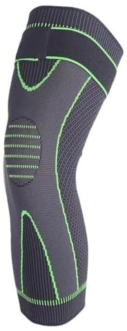 VONCYKI Ginocchiere a compressione, 1/2 pezzi, supporto per allungare le ginocchiere sportive per artrite, protezione per dolori articolari, ginocchiere elastiche (Gn, 2 pezzi)