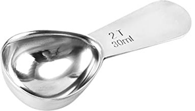 Cabilock Large Stainless Steel Measuring Spoons for Kitchen Office Spice Flour Creamer Protein Easy to Use Non-Slip Design