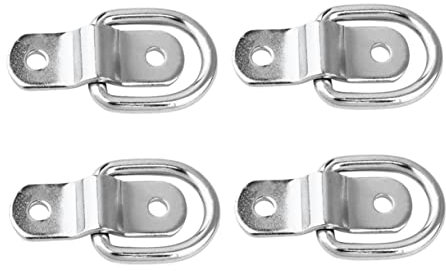 HOMOBABE 4piezas Anclajes Para Remolques Anillas d Resistentes Para Vehículos Todoterreno