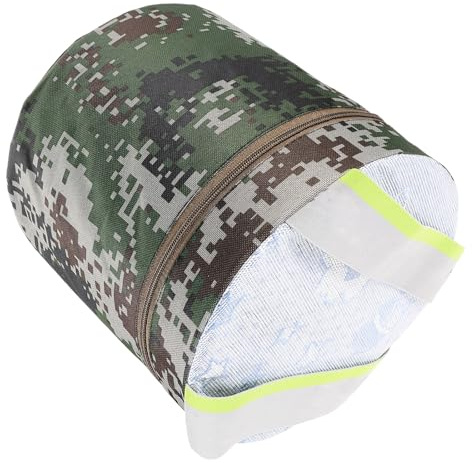 Hemobllo Tragbarer Gartenhocker Kunststoff 25cm mit Tasche Outdoor Arbeitshocker für Garten Camping Angeln und Feldarbeiten