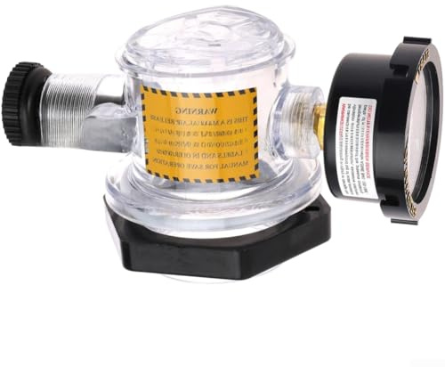 Homeponnew Soupape de décharge d'air manuelle pour systèmes de filtre à sable de piscine, spa, soupape de décharge de sécurité haute pression, construction PE-LD pour une évacuation efficace de l'air